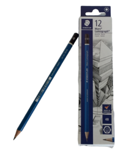 ดินสอเขียนแบบ 4B (กล่อง12แท่ง)100 สเต็ดเล่อร์ Lumograph